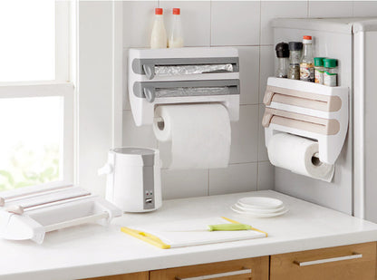 3 IN 1 Kitchen Roll Holder Dispenser