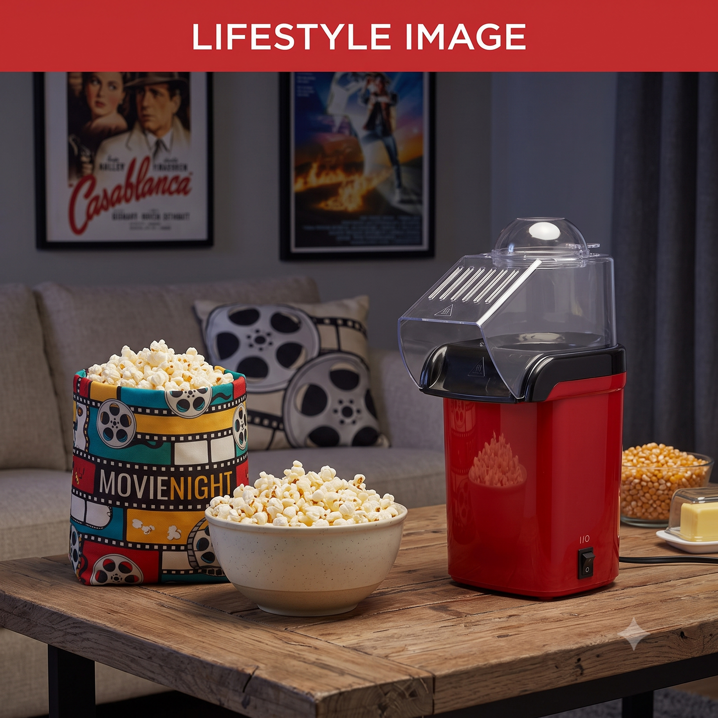 Mini Popcorn Machine